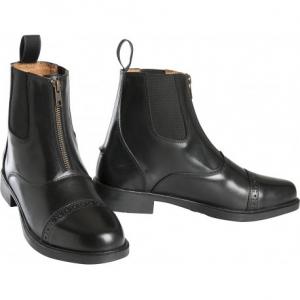 boots cuir fermeture